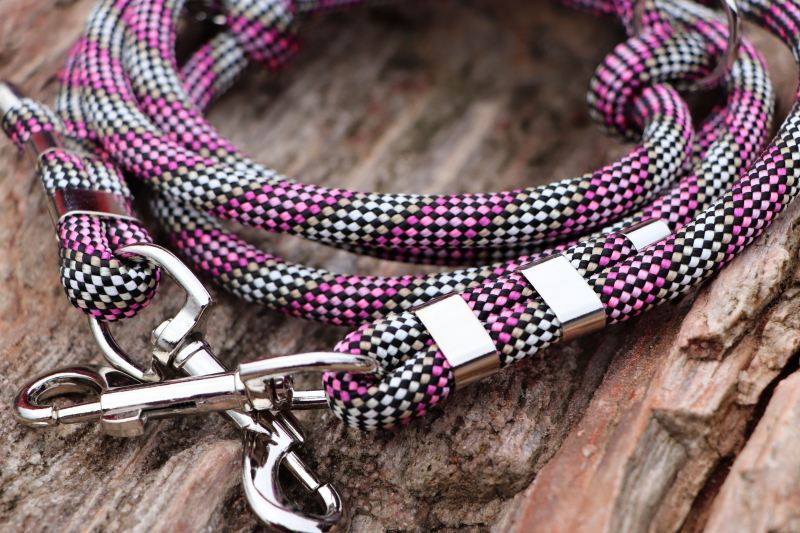 Lanové přepínací vodítko - Pink & Beige