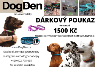 Dárkový poukaz v hodnotě 1500 Kč