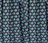 Chocolate Brown/Dark Cyan Diamond